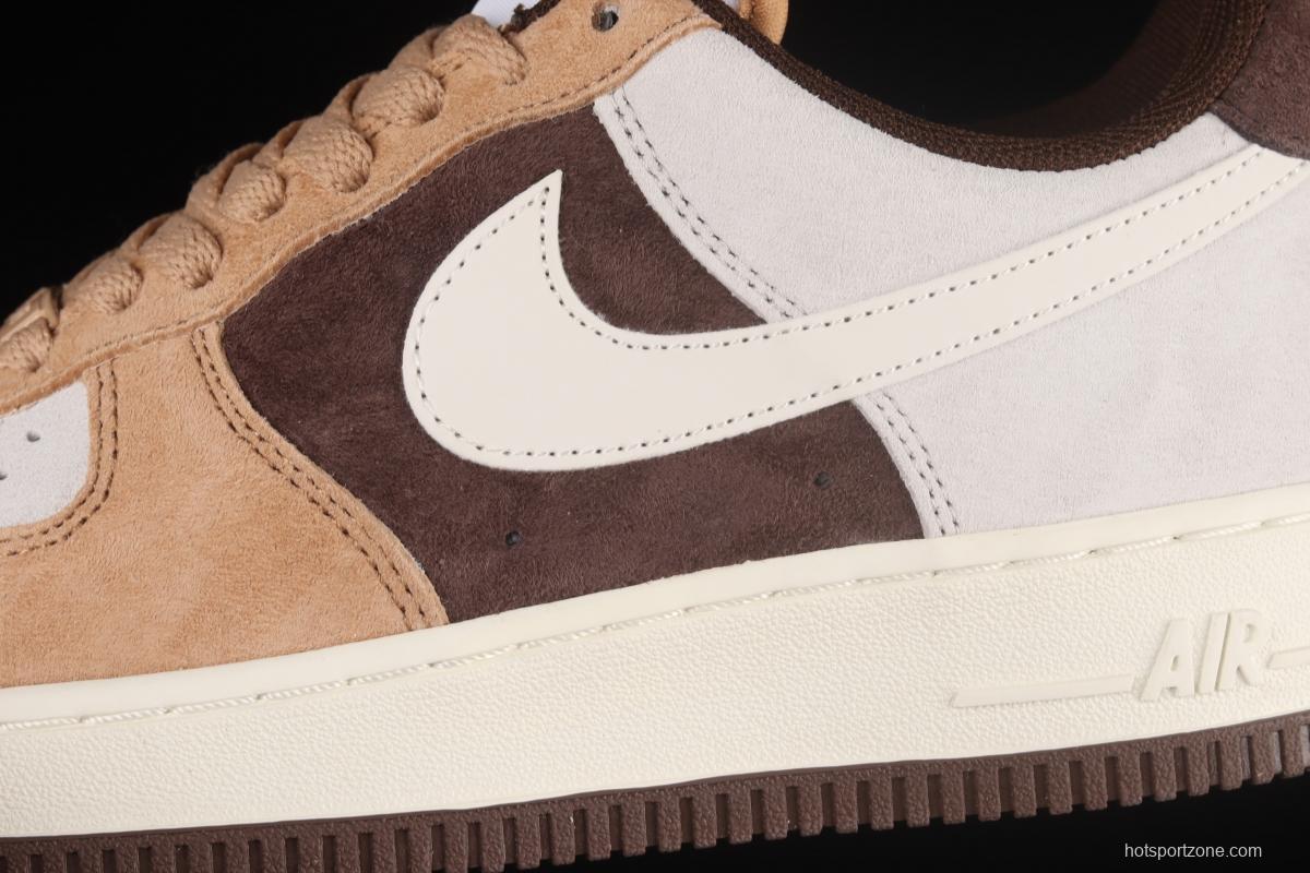 NIKE Air Force 1 Low coffee bean color low-top casual board shoes BL3099-233