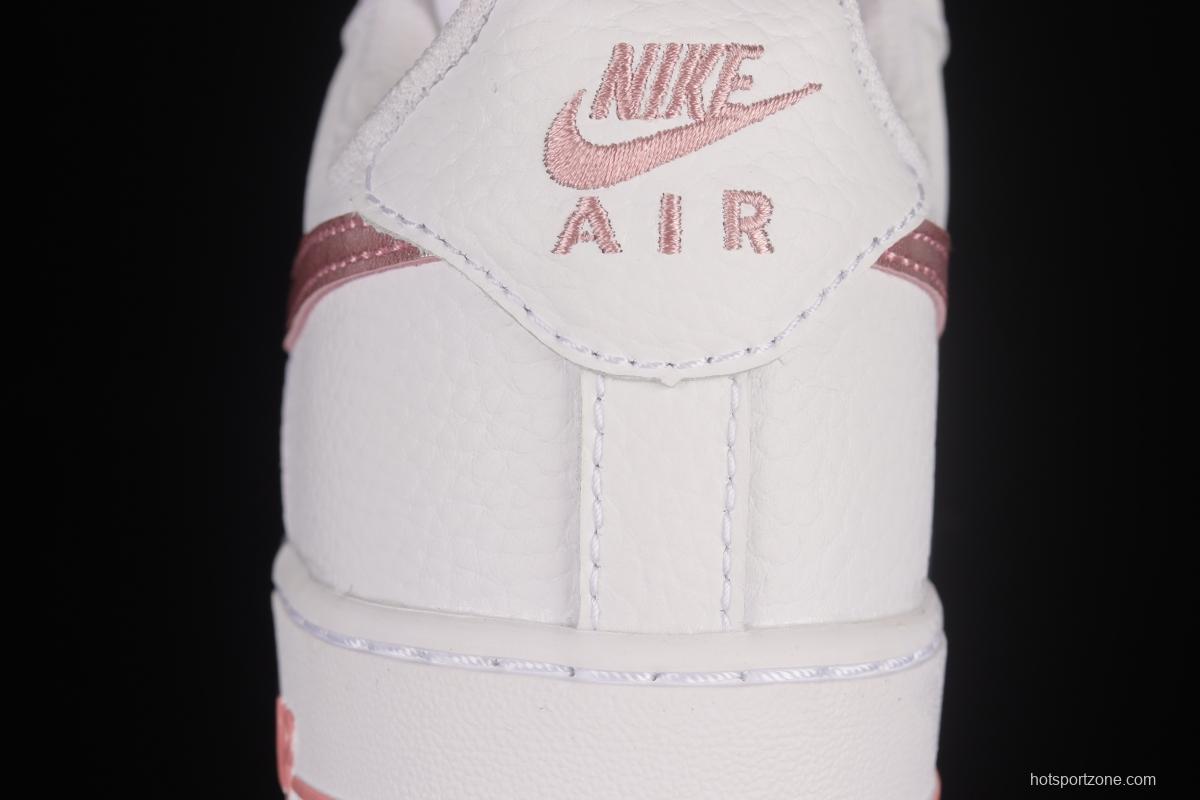 NIKE Air Force 1'07 Low White Rose Pink Low Casual Sneakers CT3839-104