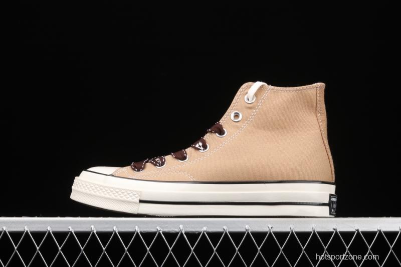 Hermes x Converse 70 Herm è s joint name high-top casual board shoes 168504C