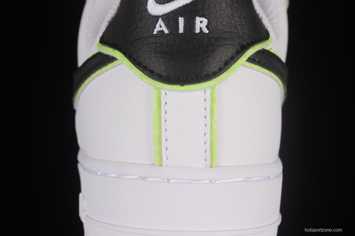 NIKE Air Force 1'07 Low Black and White Luminous Low Casual Sneakers CW2288-304