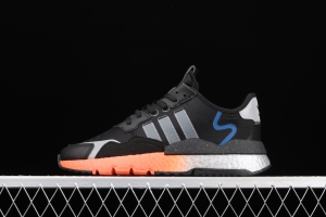 Adidas Nite Jogger Boost FY3686 3M reflective retro running shoes