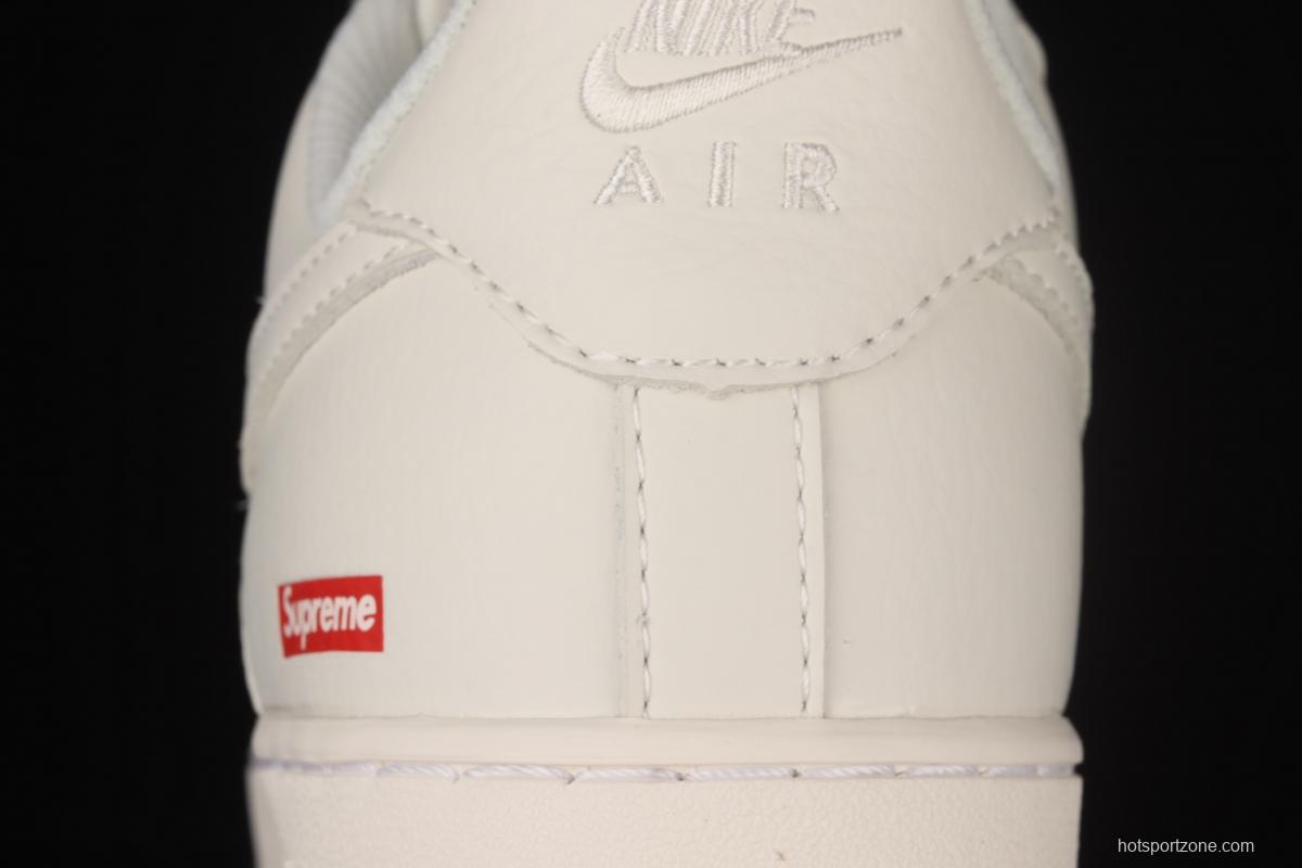 Supreme x NIKE Air Force 1y07 Air Force Joint style low-top Sports Leisure Board shoes CU9225-126