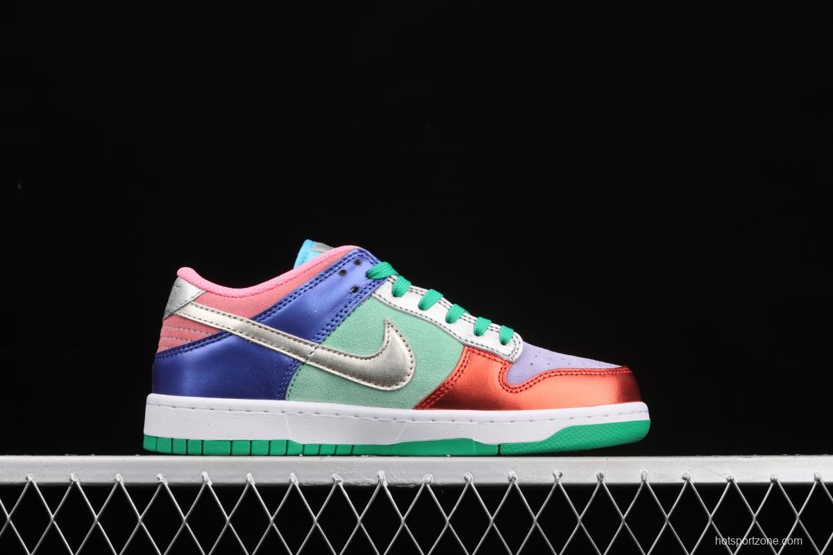 NIKE SB DUNK Low SE Candy Egg 2.0 candy mandarin duck dunk series low side leisure sports skateboard shoes DN0855-600