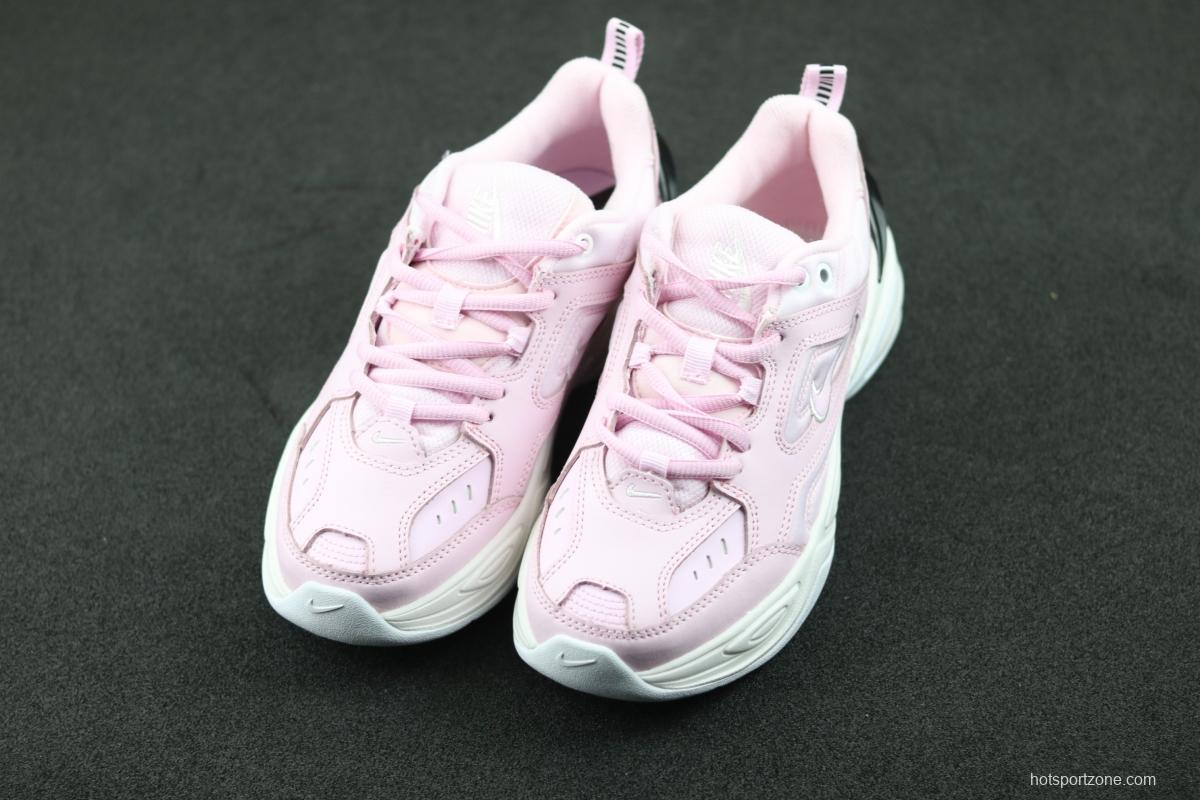 NIKE M2K Tekno pink and white color retro sports daddy shoes AO3108-600