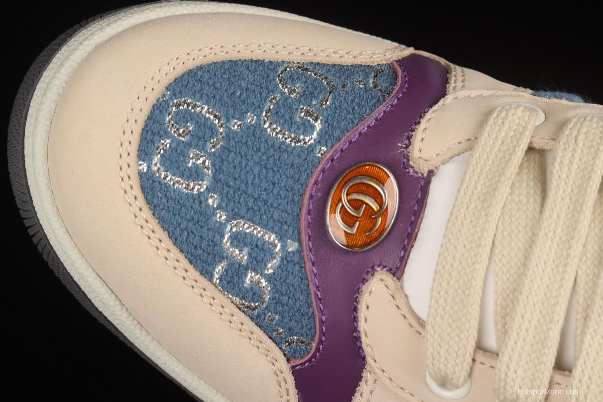 Gucci Distressed Screener Sneaker Classic Daddy Sneakers A35M09064