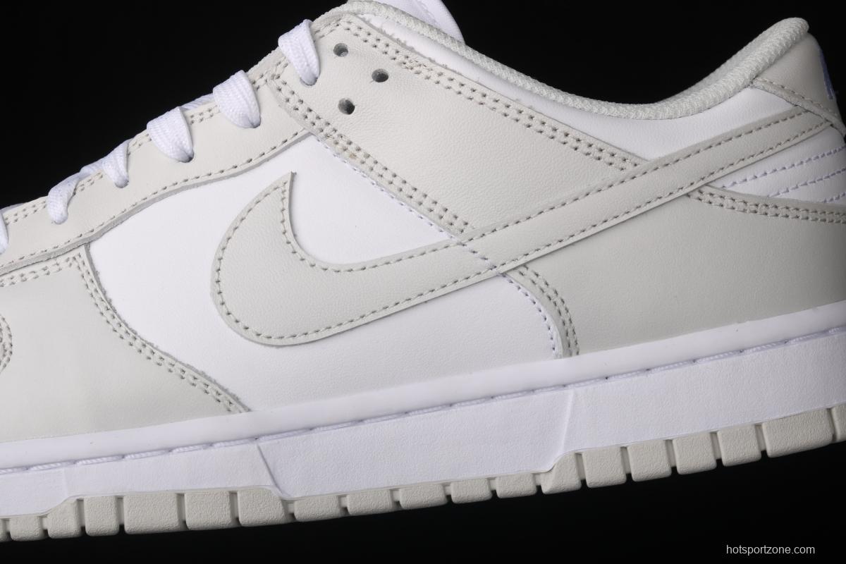 NIKE SB DUNK Low dunk series white light gray color matching low-side leisure sports skateboard shoes DD1503-103