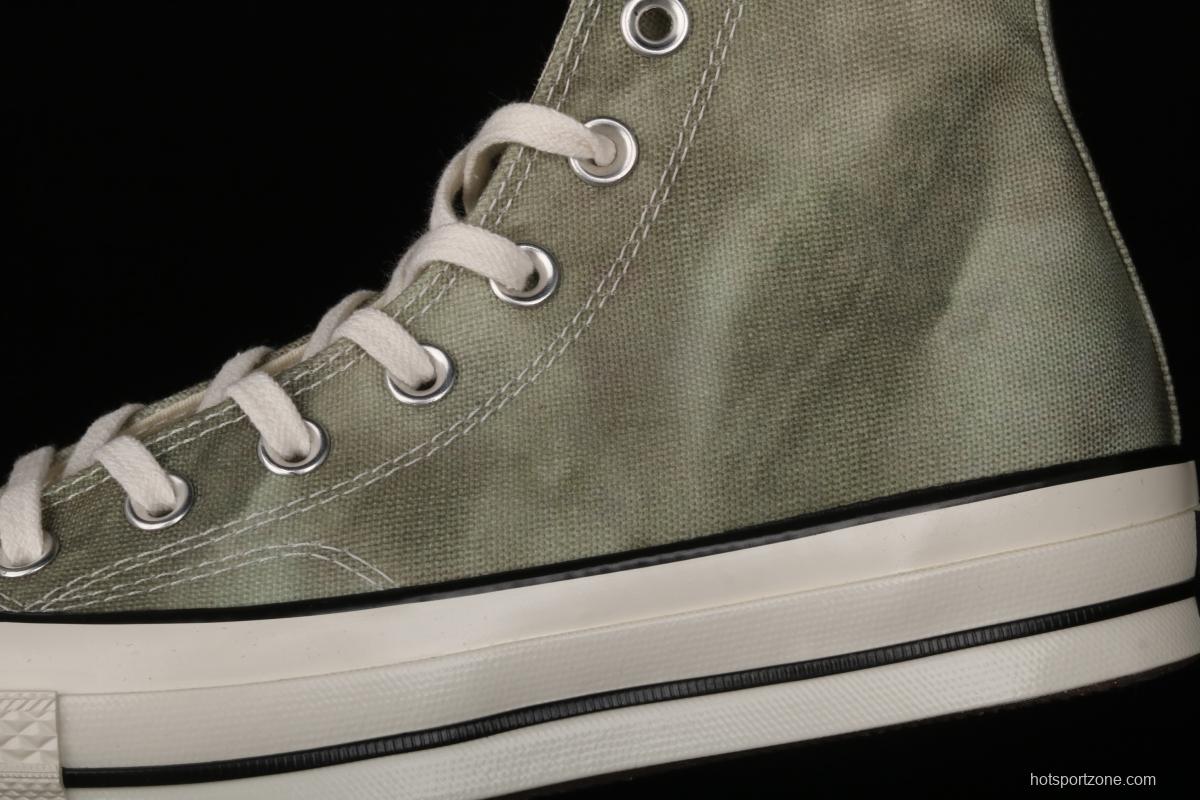 Converse 70s new spring color spring matcha ink rendering high-top leisure board shoes 170964C