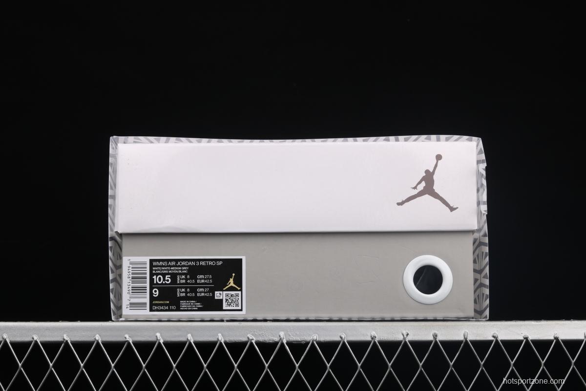 A Ma Mani é re x Air Jordan 3 AJ3 Joe 3 co-branded basketball shoes DH3434-110