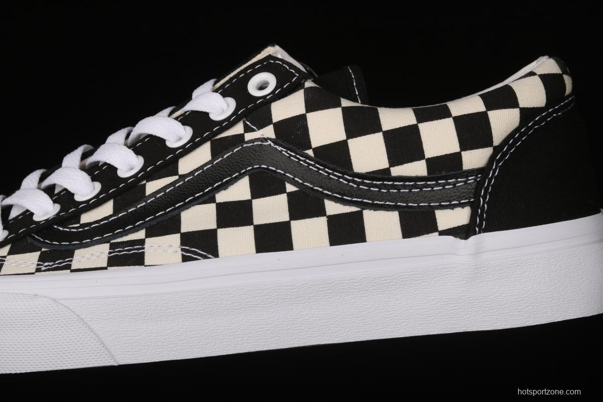 Vans Style 36 Wu Yifan same style checkerboard low-top casual board shoes VN0A54F6XC8