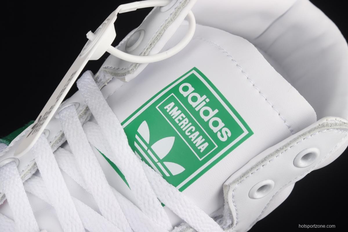 Adidas Originals Americana Hi EF2805 clover breathable fabric face campus wind high upper board shoes