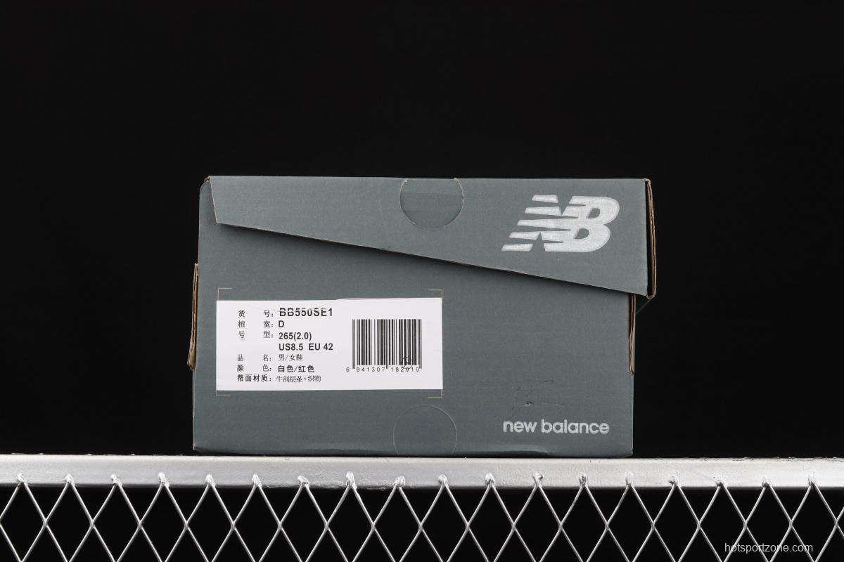 New Balance BB550 series new balanced leather neutral casual running shoes BB550SE1