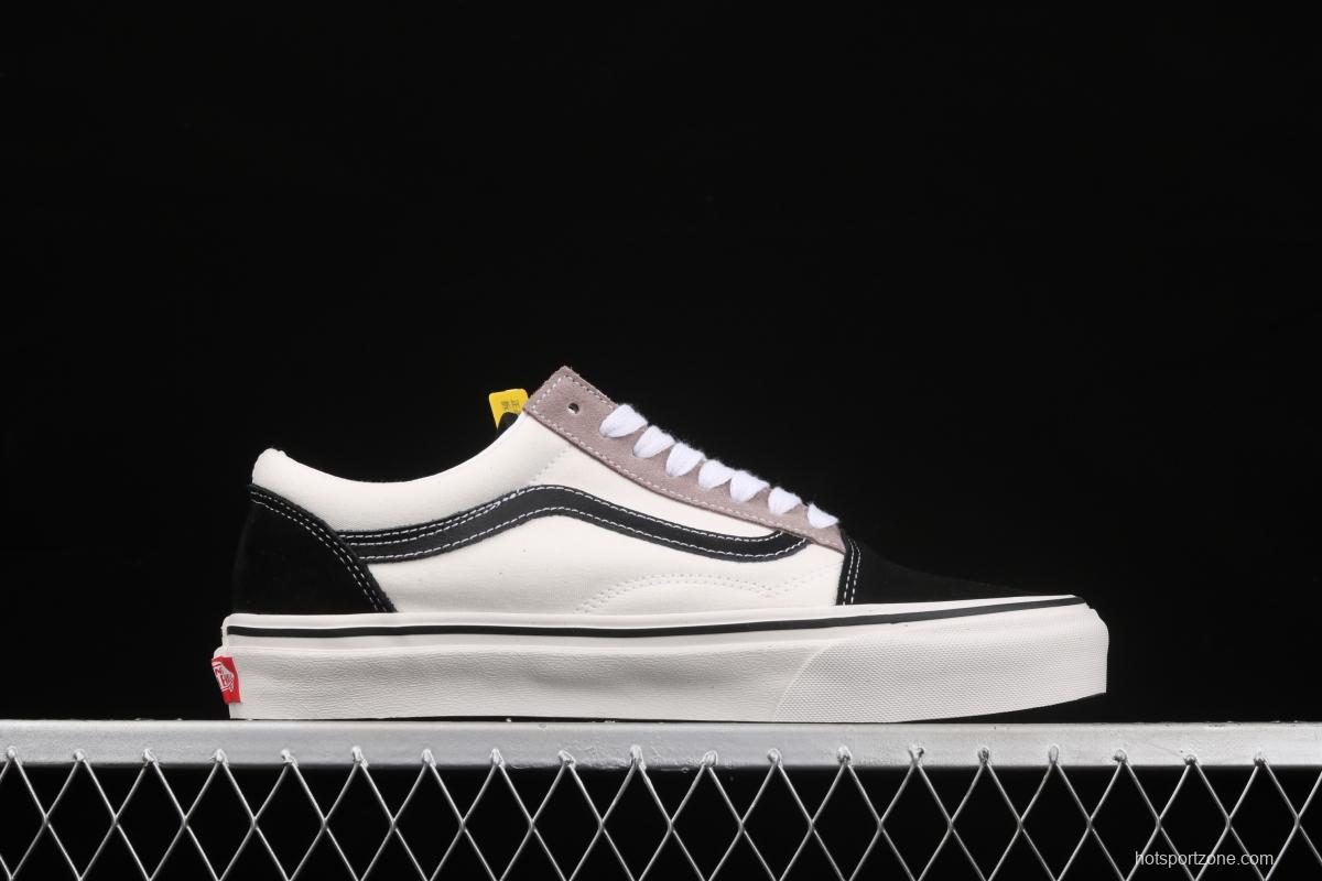Vans Style 36 million black, white and gray color low-side vulcanized canvas casual shoes VN0A38G2XFI