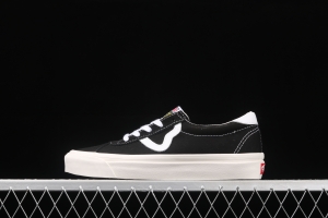 Vans Sport 73 Dx Chen Feiyu with Anaheim classic black and white canvas retro low-top casual board shoes VN0A3WLQUL1