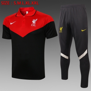 21 22 Liverpool POLO Red Black S-2XL C632#