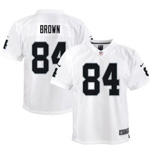 Youth Antonio Brown White Player Limited Team Jersey