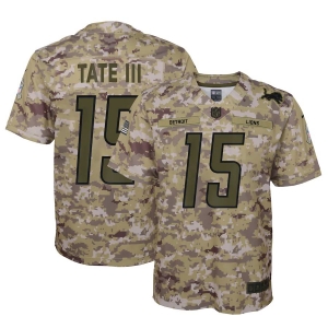 Youth Golden Tate Camo Salute to Service Player Limited Team Jersey