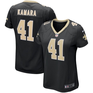 Women's Alvin Kamara Black Player Limited Team Jersey