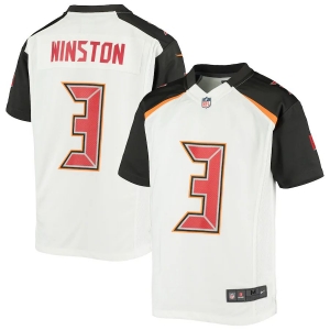 Youth Jameis Winston White Finished Player Limited Team Jersey