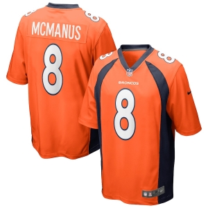 Men's Brandon McManus Orange Player Limited Team Jersey