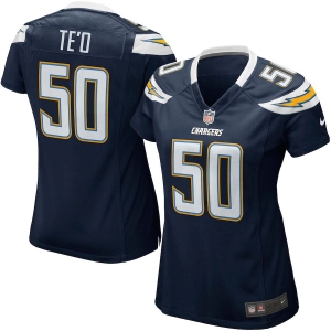 Women‘s Manti Te'o Navy Blue Player Limited Team Jersey