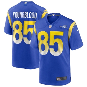 Men's Jack Youngblood Royal Retired Player Limited Team Jersey