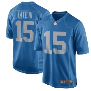 Youth Golden Tate Blue 2017 Throwback Player Limited Team Jersey