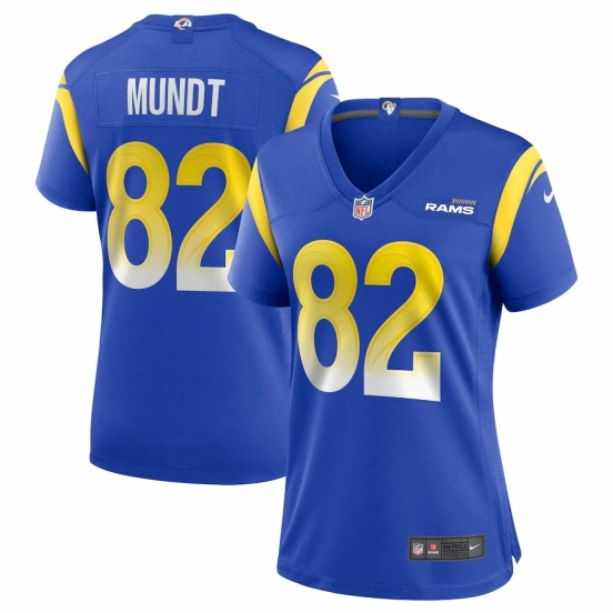 Women's Johnny Mundt Royal Player Limited Team Jersey