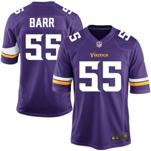 Youth Anthony Barr Purple Player Limited Team Jersey