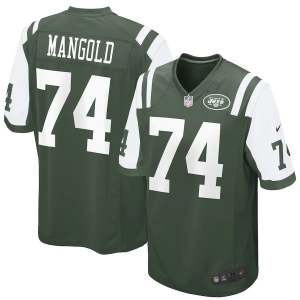 Youth Nick Mangold Green Player Limited Team Jersey