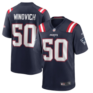 Men's Chase Winovich Navy Player Limited Team Jersey