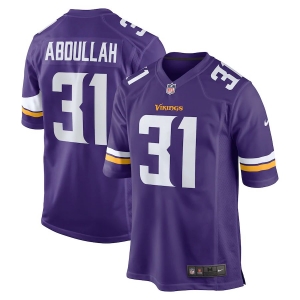 Men's Ameer Abdullah Purple Player Limited Team Jersey