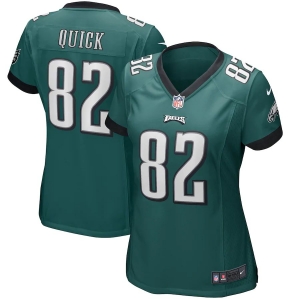 Women's Mike Quick Midnight Green Retired Player Limited Team Jersey