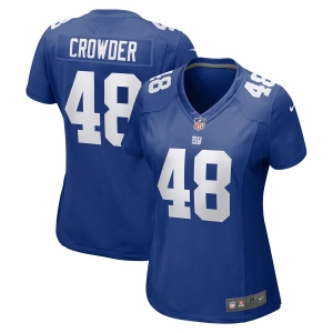 Women's Tae Crowder Royal Player Limited Team Jersey