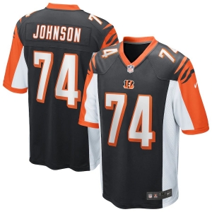 Men's Fred Johnson Black Player Limited Team Jersey