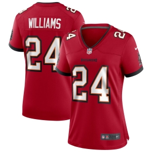 Women's Cadillac Williams Red Retired Player Limited Team Jersey