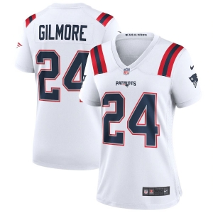 Women's Stephon Gilmore White Player Limited Team Jersey