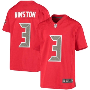 Youth Jameis Winston Red Finished Player Limited Team Jersey