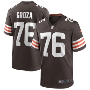 Men's Lou Groza Brown Retired Player Limited Team Jersey
