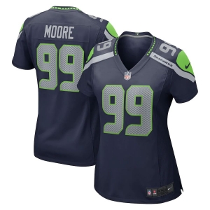 Women's Damontre Moore College Navy Player Limited Team Jersey