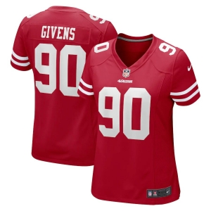Women's Kevin Givens Scarlet Player Limited Team Jersey