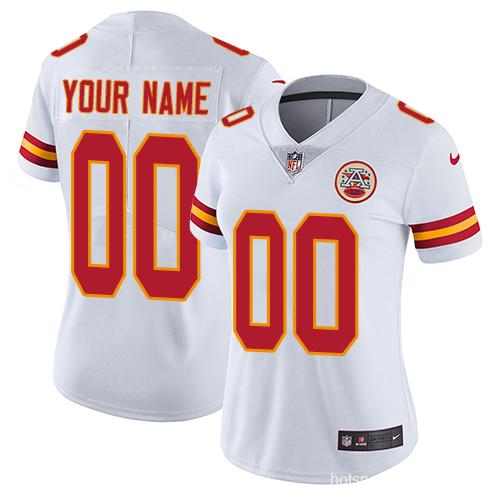 Women's White Custom Game Team Jersey