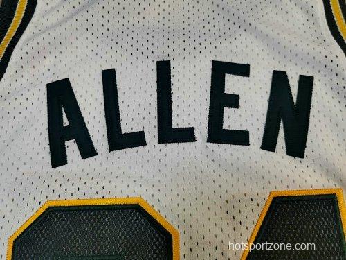 Men's Ray Allen White Retro Classic Team Jersey