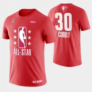 Adult Stephen Curry Maroon 2022 All-Star Game Name &amp; Number T-Shirt