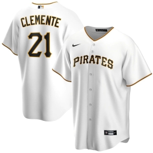 Youth Roberto Clemente White 2020 Home Player Team Jersey