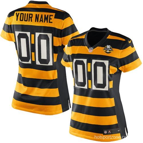 Women's Gold Custom Alternate Game Team Jersey