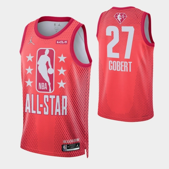 Adult 2022 All-Star Rudy Gobert Maroon Jersey