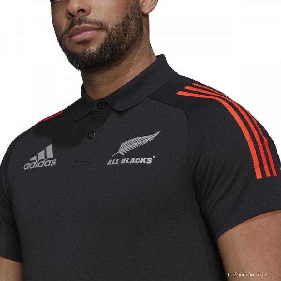 All Blacks 2021 Men's Primeblue Black Polo