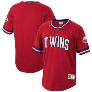 Youth Red Cooperstown Collection Wild Pitch Throwback Jersey