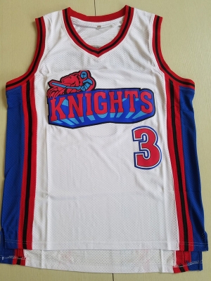 Lil' Bow Wow Calvin Cambridge 3 Los Angeles Knights White Basketball Jersey Like Mike