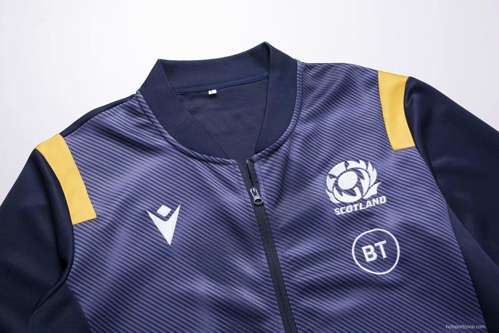 Scotland 2020-2021 Mens Rugby Anthem Jacket